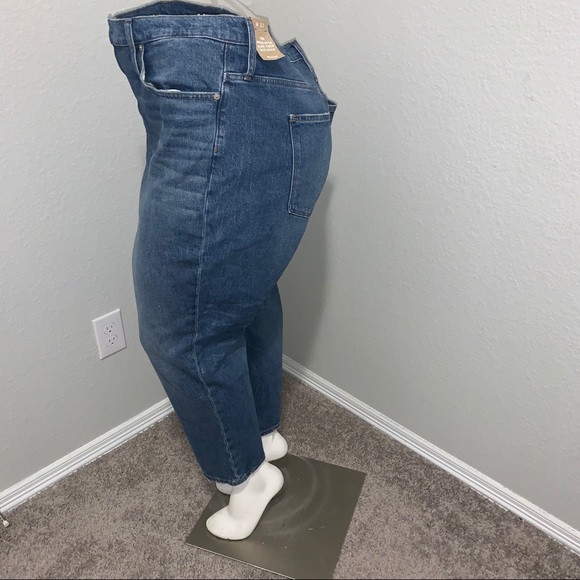 MADEWELL plus size 37 high-rise slim crop boyjean - Picture 3 of 14